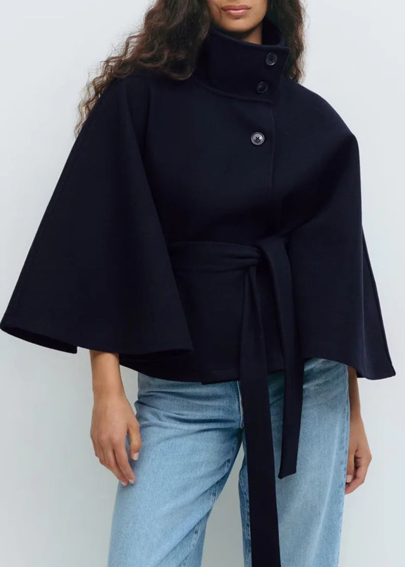 Belted Cape Coat