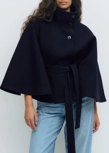 Belted Cape Coat