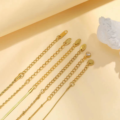 Dainty Gold Stacking Bracelet