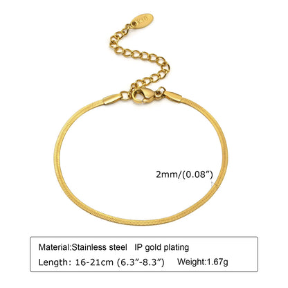 Dainty Gold Stacking Bracelet