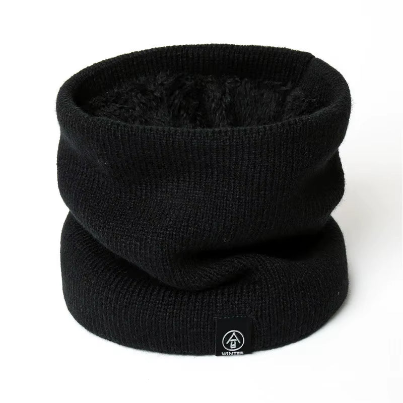 Fleece-Lined Knit Neck Snood
