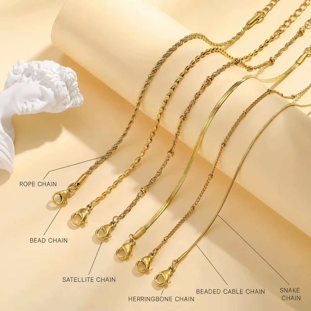 Dainty Gold Stacking Bracelet