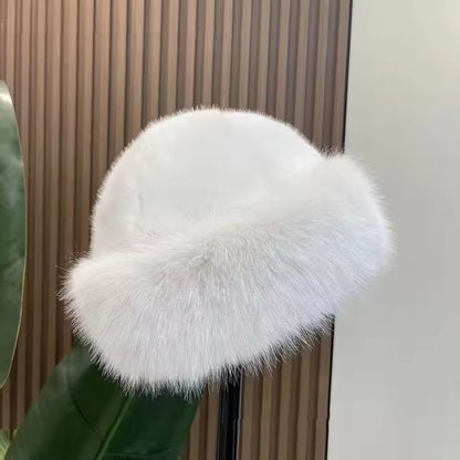 Fluffy Faux-Fur Cossack Hat