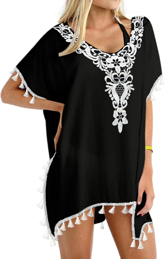 Chiffon Swimwear Cover-Up for Beachwear