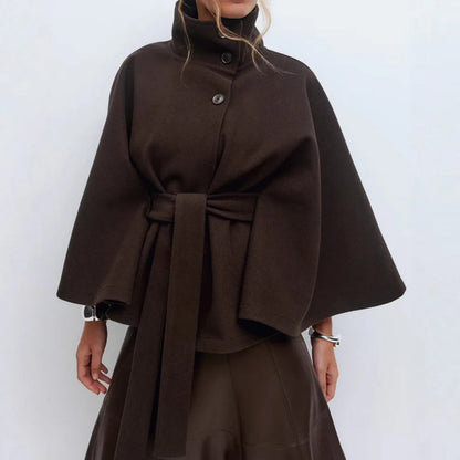 Belted Cape Coat