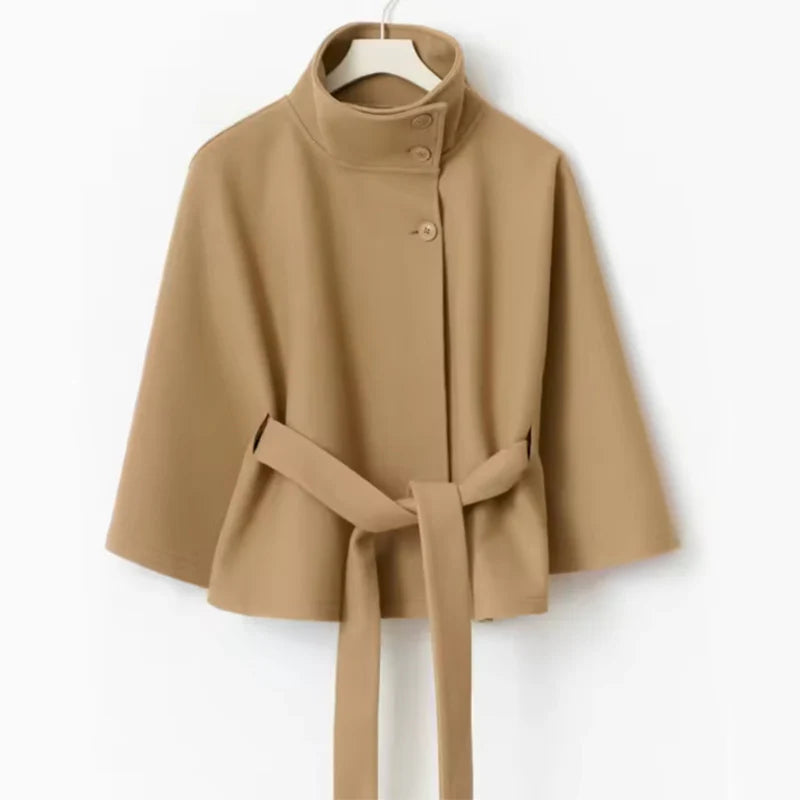 Belted Cape Coat