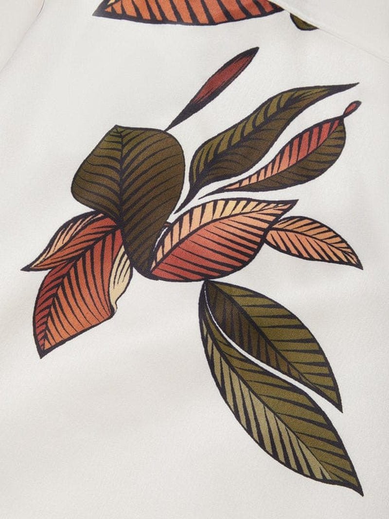 Urban Leaf Midi Dress - Mirea