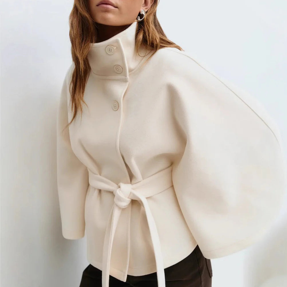 Belted Cape Coat