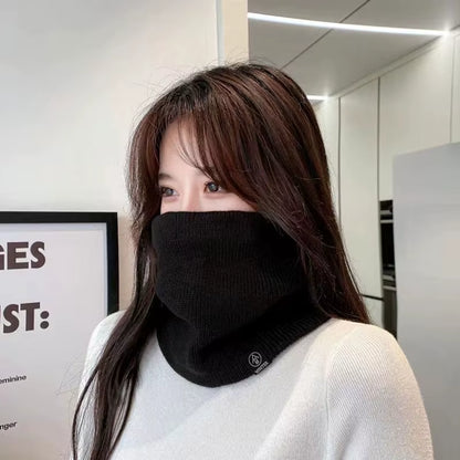 Fleece-Lined Knit Neck Snood