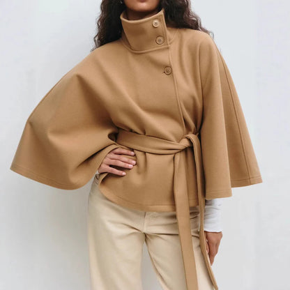 Belted Cape Coat