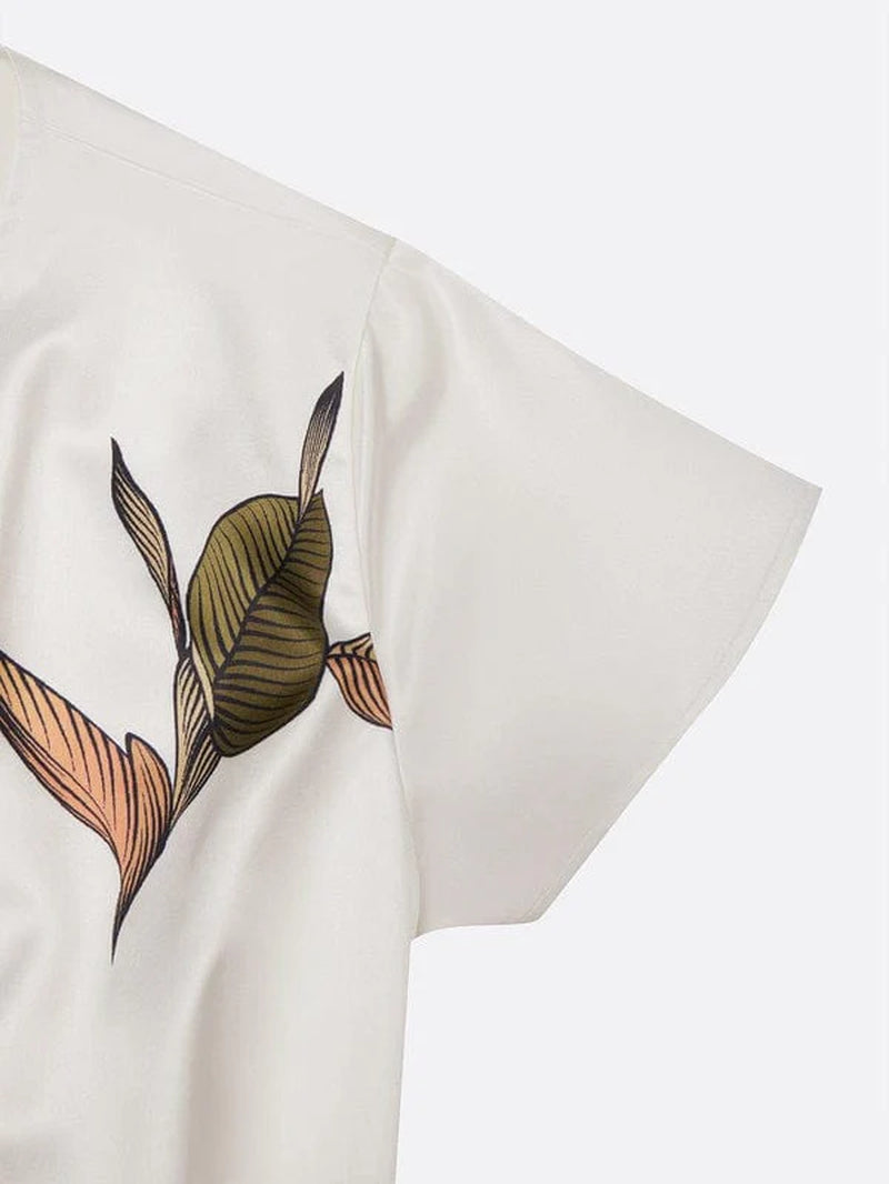 Urban Leaf Midi Dress - Mirea